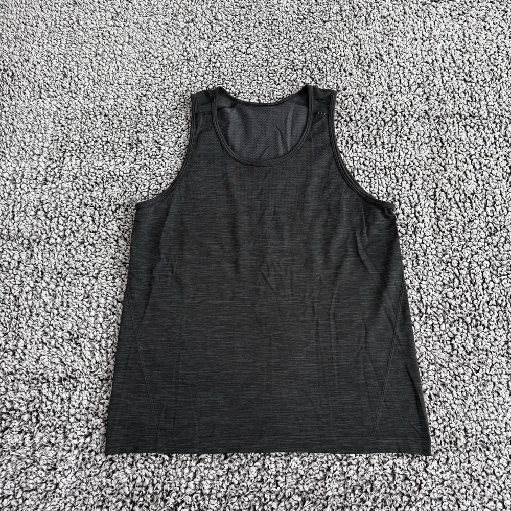 Lululemon Black Heathered Tank